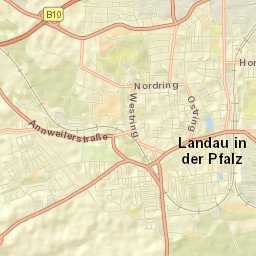 Landau in der Pfalz Street Map