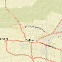 Bellheim Street Map