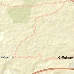 Wallhausen Street Map