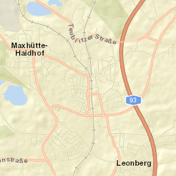 Maxhütte-Haidhof Street Map