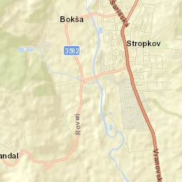 Okres Stropkov Street Map