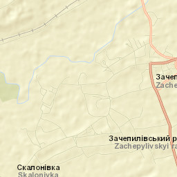 Zachepylivka Street Map