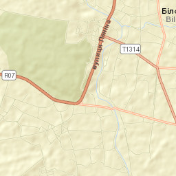 Bilovods'k Street Map