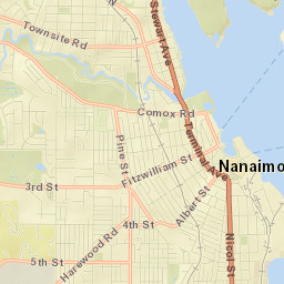 Nanaimo Street Map