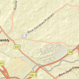Persan Street Map
