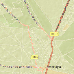 Lamorlaye Street Map