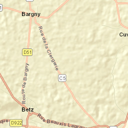 Betz Street Map