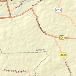 La Ferté-Milon Street Map