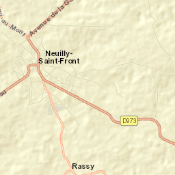 Neuilly-Saint-Front Street Map