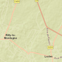 Rilly-la-Montagne Street Map