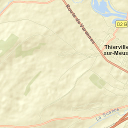 Thierville-sur-Meuse Street Map