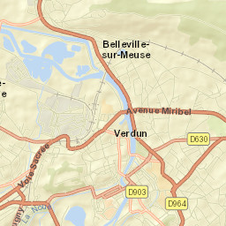 Verdun Street Map