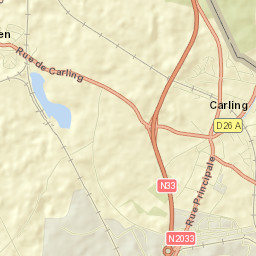Carling Street Map