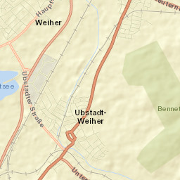 Ubstadt-Weiher Street Map