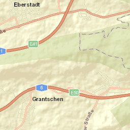 Eberstadt Street Map