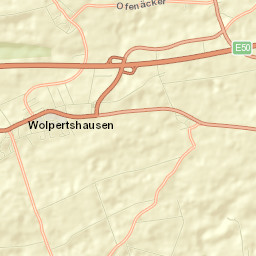 Wolpertshausen Street Map