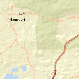 Haundorf Street Map