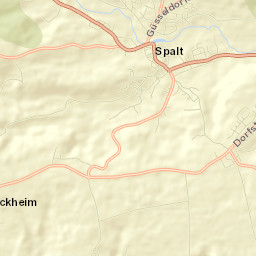 Spalt Street Map