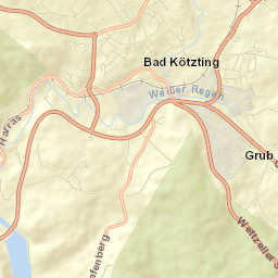 Kötzting Street Map