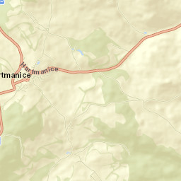 Hartmanice Street Map