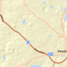 Strmilov Street Map