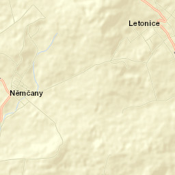 Letonice Street Map