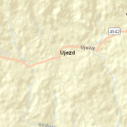 Újezd Street Map