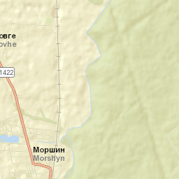 Morshyn Street Map