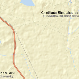 Halyts’kyy Rayon Street Map