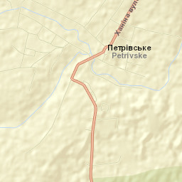 Petrivs’ke Street Map