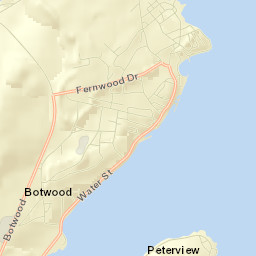 Botwood Street Map
