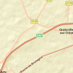 Grainville-sur-Odon Street Map