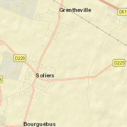 Soliers Street Map