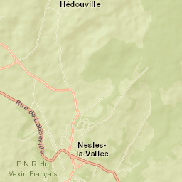 Nesles-la-Vallée Street Map