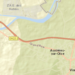 Viarmes Street Map