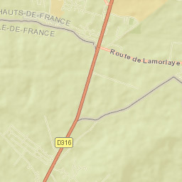 Chaumontel Street Map