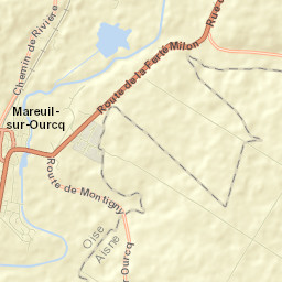Mareuil-sur-Ourcq Street Map