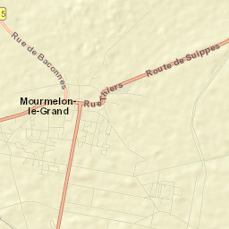 Mourmelon-le-Grand Street Map