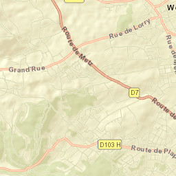 Woippy Street Map