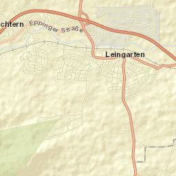 Leingarten Street Map