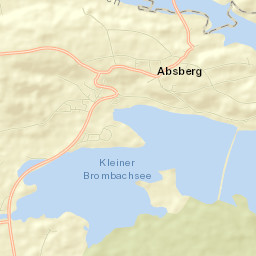 Absberg Street Map