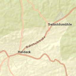 Heideck Street Map