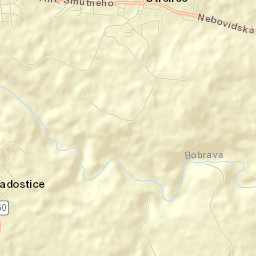 Střelice Street Map