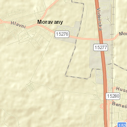 Moravany Street Map