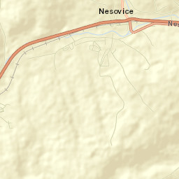 Nesovice Street Map