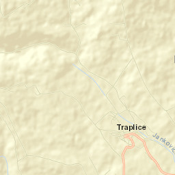 Traplice Street Map