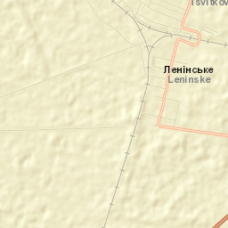Tsvitkove Street Map