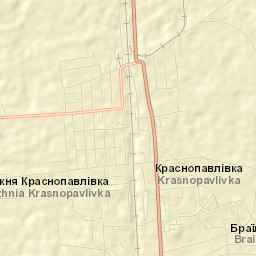 Krasnopavlivka Street Map