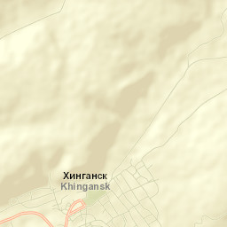 Khingansk Street Map