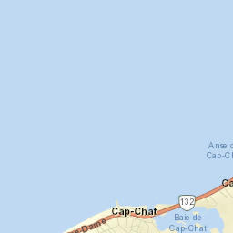 Cap-Chat Street Map